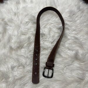 Stamp 10 Leather Floral Embossed and Painted Belt size 31-36